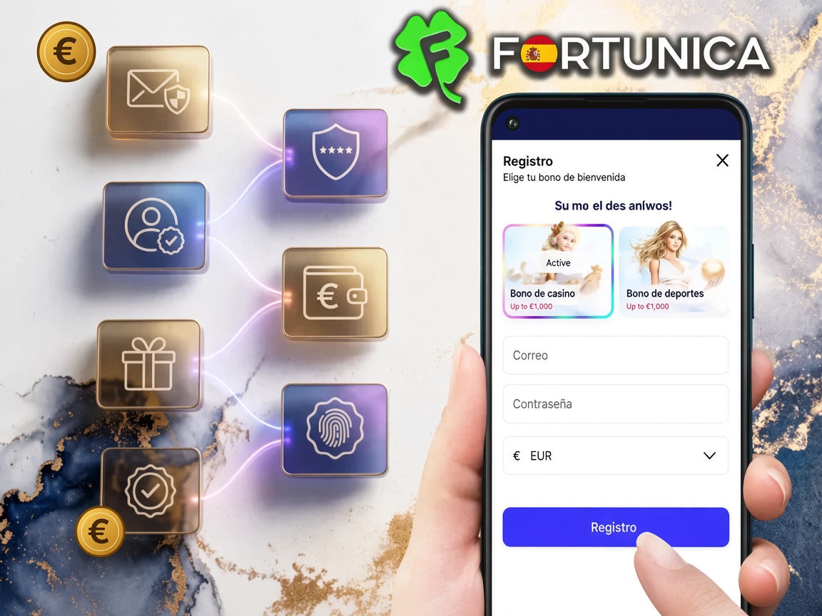 Cómo registrarse en Fortunica Casino
