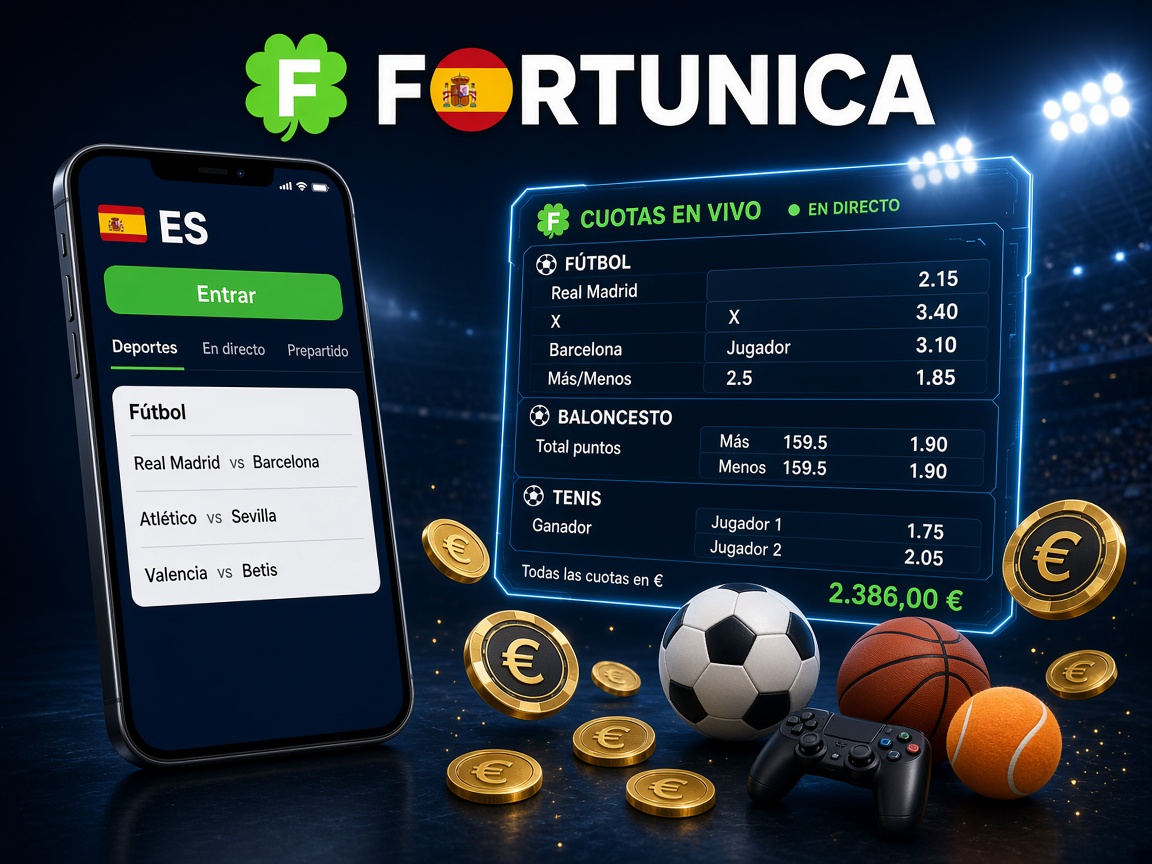 Apuestas deportivas en Fortunica